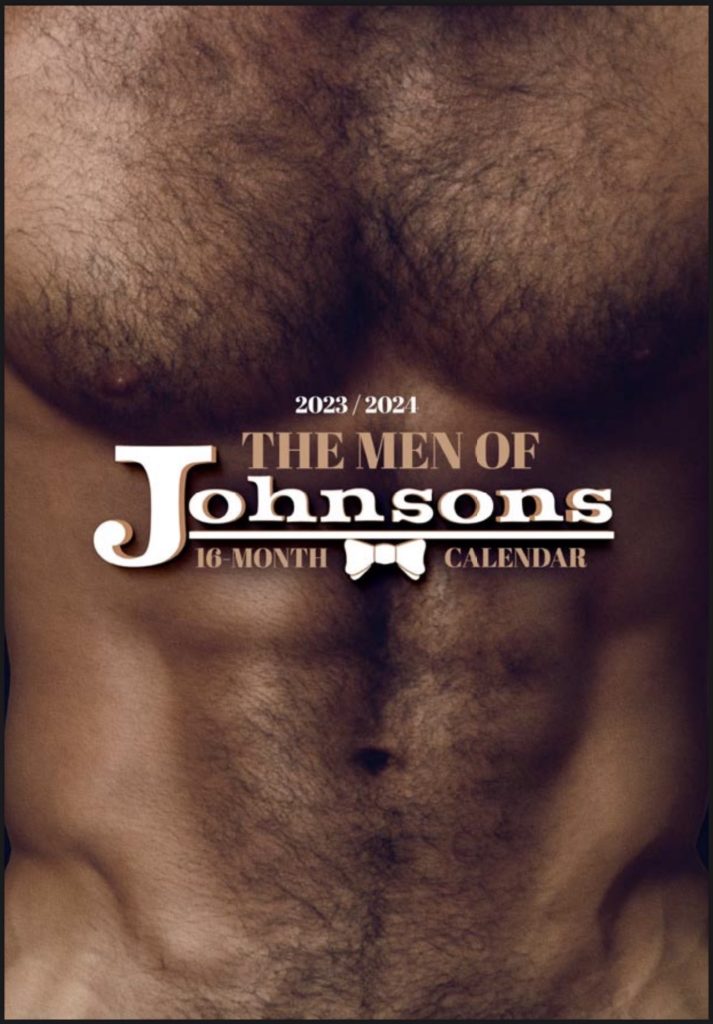 The Men of Johnsons 20232024 16 Month Calendar